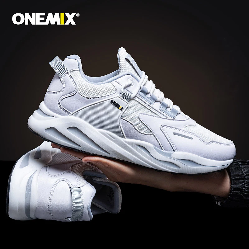 ONEMIX Men Classic Sport Running Shoes Authentic Fashion Sneakers Casual Shoes 
