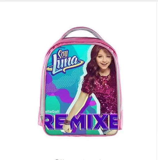 Soy Luna, сумка для девочек, принцесса, детские школьные сумки, ТВ-шоу, сумки на плечо, на заказ, Bandolera Hombre, рюкзаки для детей, студентов - Цвет: as pictures