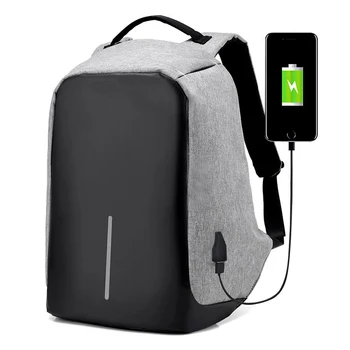 

Anti-theft Bag Men Laptop Rucksack Travel Backpack Large Capacity Business USB Charge Teens School Shoulder Bags for Women