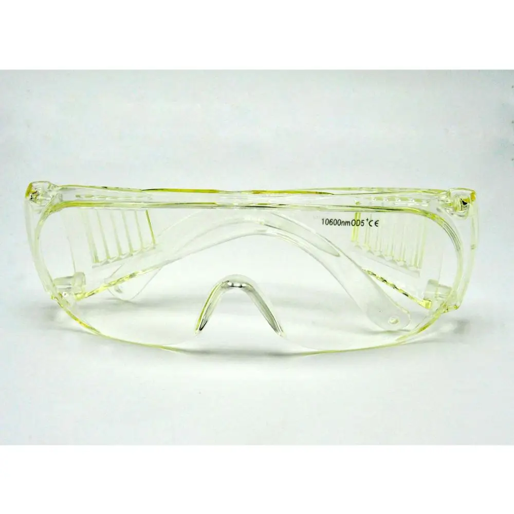 EP-4-6 OD5+ 10600nm 10.6um CO2 Laser Protective Safety Glasses Goggles CE T=90% w/ Box