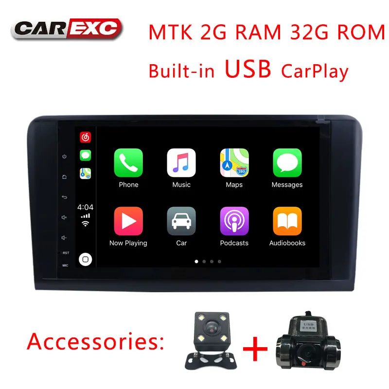 Android 9,0 Автомобильный gps радио для Benz GL ML Класс W164 W300 ML320 ML280 ML350 GL320 GL350 GL450 мультимедийный плеер DAB Carplay - Цвет: 32G USB cam DVR