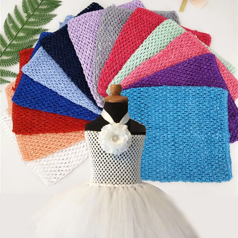 9/6 Inches Crochet Tutu Tops Wrap Chest Bustier DIY Tutu Tubes Sewing