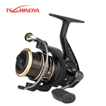 TSURINOYA для рыбалки катушка ST 2000 2500 5,2: 1 7 кг сопротивления легкий приманка катушка для спиннинга 8+ 1 подшипник металлическая шпуля гладкими колесами катушки