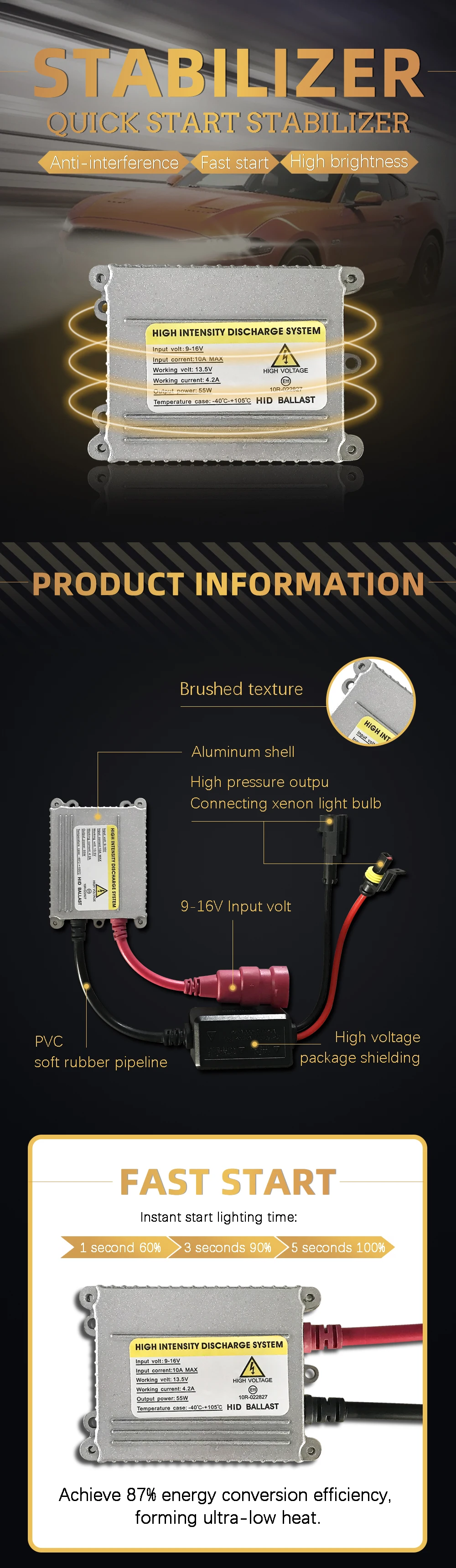 eletrônico, para h1, h3, h4, h7, h11, 9005