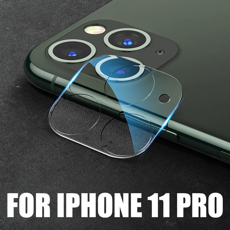 For iPhone 11 Pro Защита камеры для iPhone 11 Pro Max X XR XS MAX объектив Защитное стекло для экрана протектор для iPhone 7 8 Plus Аксессуары для камеры - Цвет: For iPhone 11 Pro