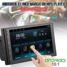 

Blue-tooth Double Din In-Dash MP5/4/3 Player with GPS 7" Touch Screen Android 10.0 FM Radio Receiver