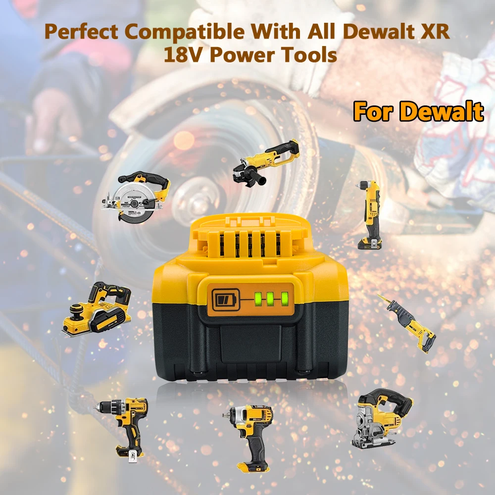Waitley 2 Упак. 18В 6.0Ah DCB200 запасная литий ионная батарея для DeWalt MAX XR Электроинструмент