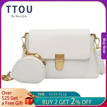 

2 sets PU Leather Messenger Bags 2020 Soft Shoulder Bags Luxury Designer Tassel Crossbody Bag Ladies Hand Bags Bolsas Feminina