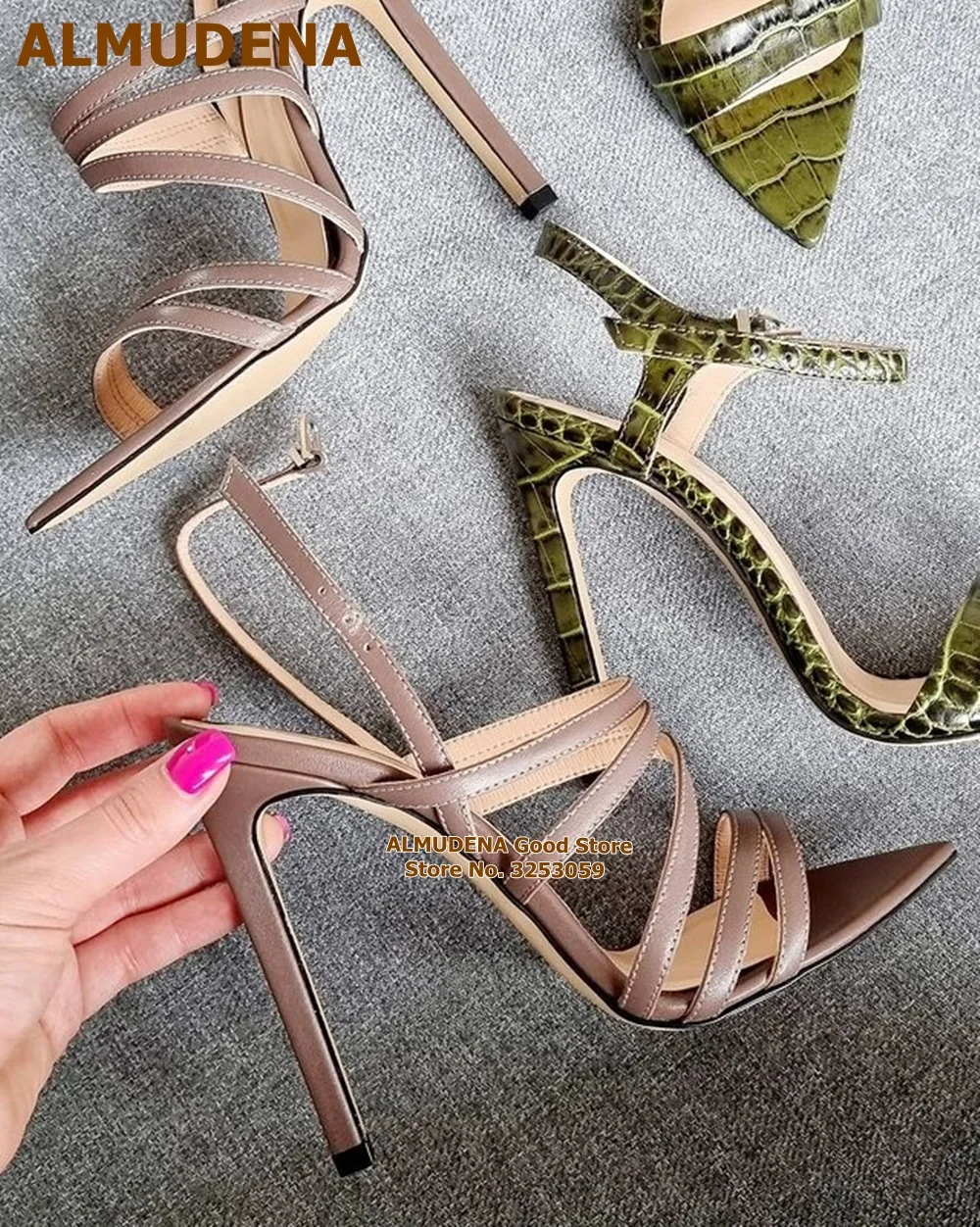 Designer Pointed Gladiator Strappy Sandals Heels For Women Hot Sale! Cross  Tied Leather Stiletto Heels, Sexy And Stylish From Neideng2019, $25.89 |  DHgate.Com