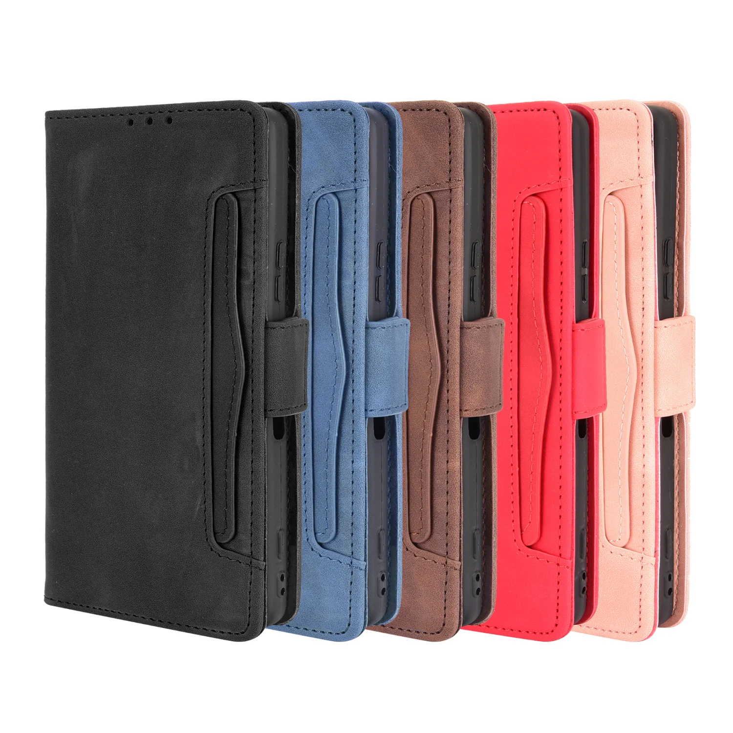 Case for Sony Xperia 1 III 10 III Premium Leather Wallet Leather Flip Multi-card slot Cover