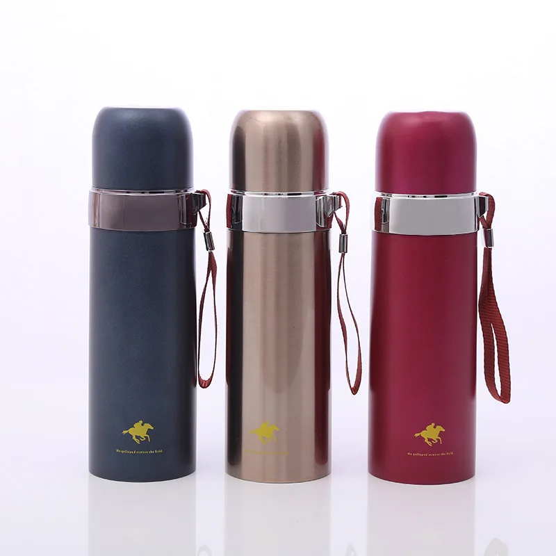 

Stainless Steel Bullet Thermos Mug Outdoor Sports Glass Portable Portable Bottle Advertisement Gift Cup