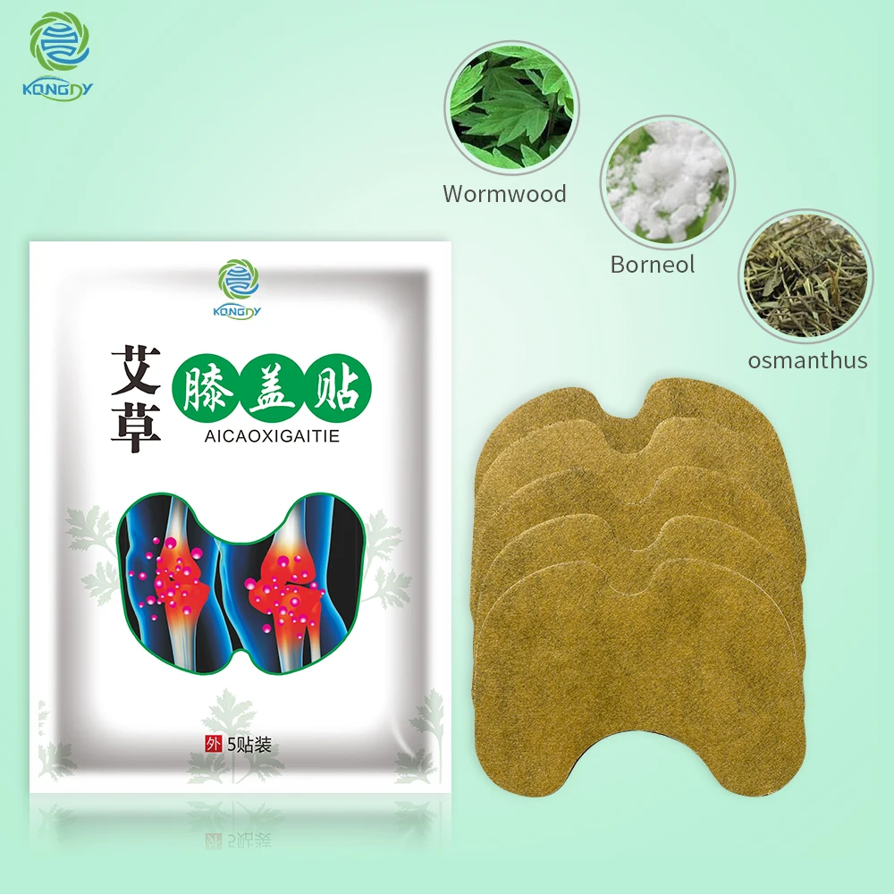 Knee Patch 10PCS Chinese Medicine Plaster Wormwood Extract Sticker Muscle Joint Ache Rheumatoid Arthritis Pain Relief Pad