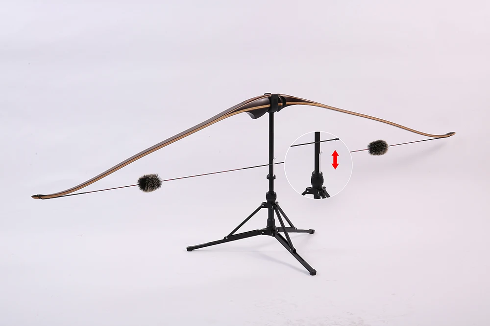 Bicaster Edelstahl Heavy Duty Bogen Stehen Automatische Faltbare für Recurve Bogen Longbow Takedown Bogen – Detail 4