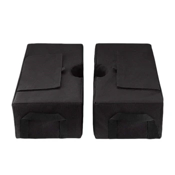 

New 1 Pair Outdoor Canopy Detachable Load-Bearing Sandbags, Sunshade Sun Umbrella Support Frame Fixed Sandbags