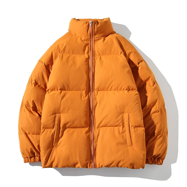 Winter Jacket Men Parkas Thicken Warm Coat Mens Stand Collar Jackets Solid Color Parka Coat Women Fashion New Streetwear 5XL D3