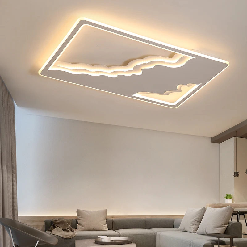 

Fashionable, simple and creative square ceiling lamp