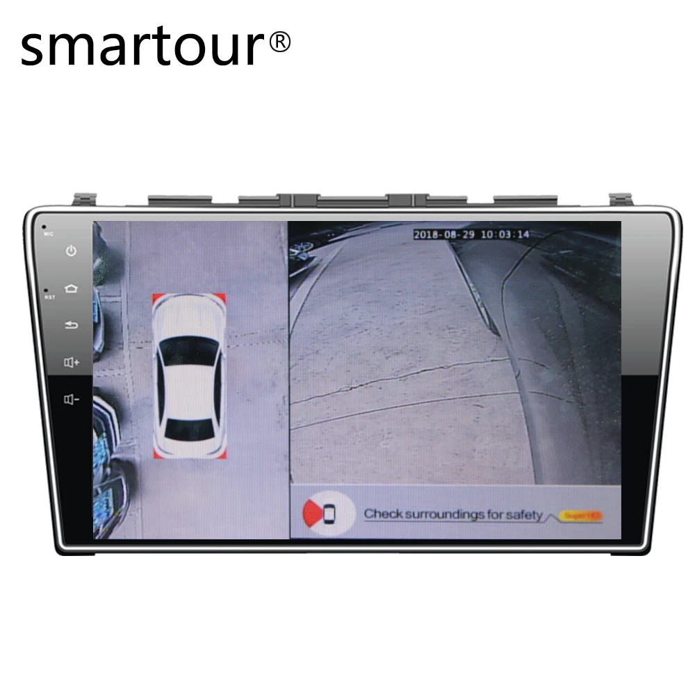 Smartour car 1080P Super HD 360 градусов Система наблюдения за птицами панорамный вид круглая камера с DVR Вождение объемный recoder