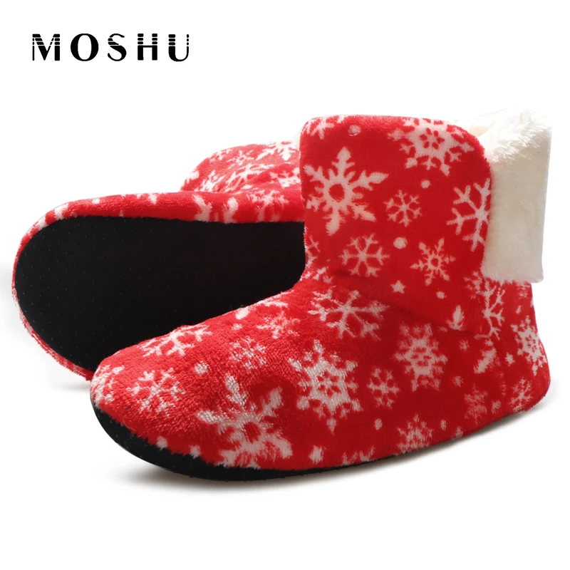 christmas bootie slippers