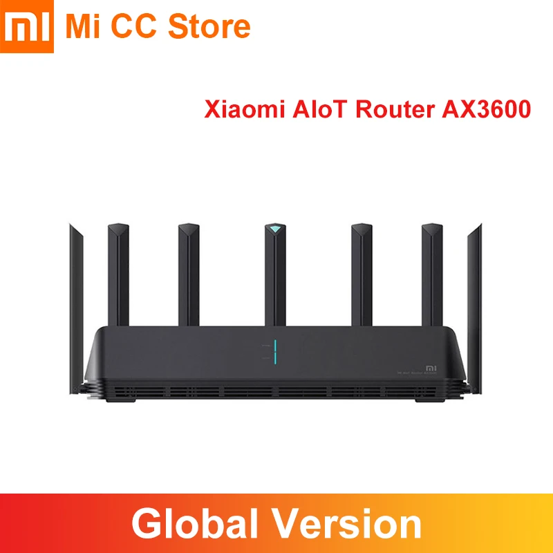 Routeur Global Xiaomi AIoT AX3600 Wifi 6 5G double bande 2976Mbs taux Gigabit WPA3 cryptage de sécurité A53 amplificateur de Signal externe