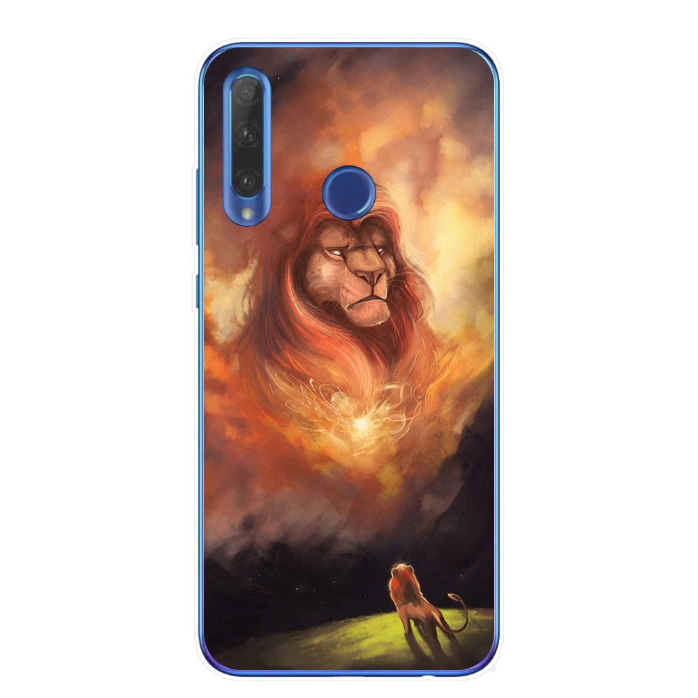 Мультяшный Король Лев Нала Симба Тимон чехол для телефона для huawei Honor 10 20 Lite 10i 8X 8C mate 10 20 Lite Pro Y9 TPU чехол s