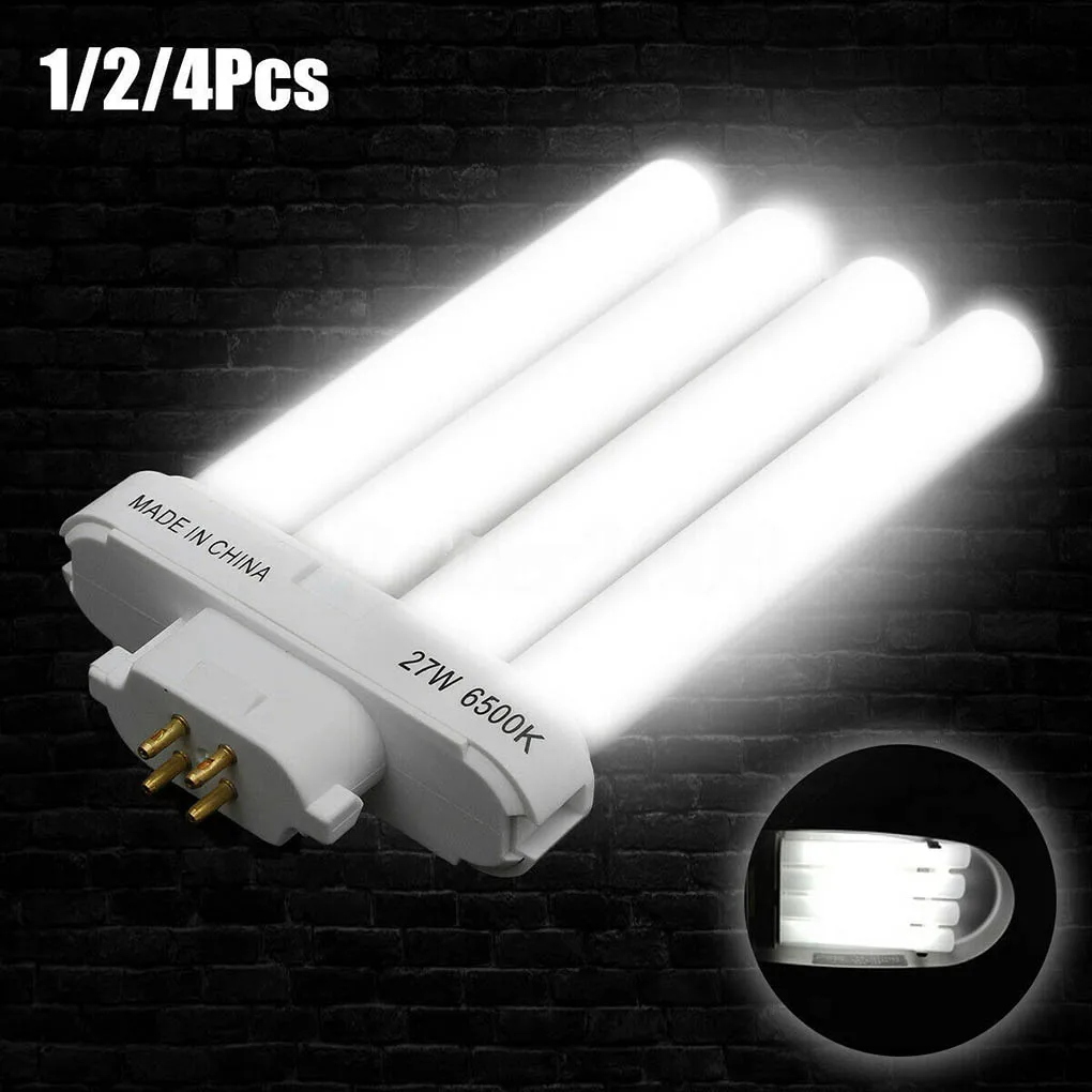 FML 27EXN 27W 4 Pin Quad Tube Energy Saving Compact Fluorescent Light