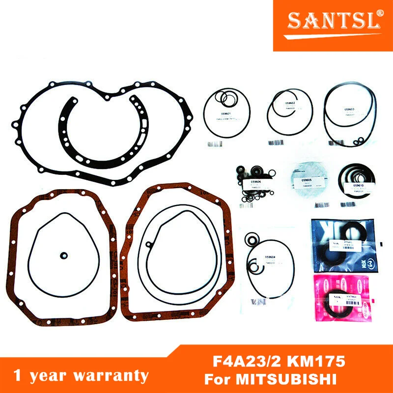 

F4A232 KM175 KM177 KM179 Auto Transmission Overhaul Kit Gasket Kit Seals Fit For Hyundai Mitsubishi Car Accessories Transnation