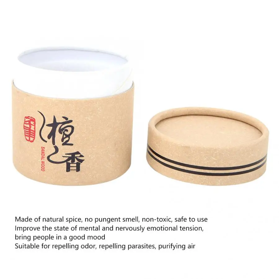 Курильница для благовоний из сандалового дерева 48 тарелок/коробка|Благовония и