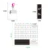 Прозрачная съемная музыкальная наклейка notes piano keyboard stickers 54/61 или 88-key electronic piano spectrum sticker symbol