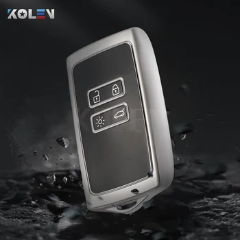 TPU Car Smart Key Case Cover Shell Fob per Renault Koleos Kadjar Clio Megane Captur Espace Kangoo Sandero Talisman accessori 4 TPU Car Smart Key Case Cover Shell Fob per Renault Koleos Kadjar Clio Megane Captur Espace Kangoo Sandero Talisman accessori - TPU Car Smart Key Case Cover Shell Fob per Renault Koleos Kadjar Clio Megane Captur