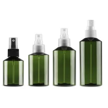 

50/100/200ml Portable Plastic Spray Refillable Bottles Essential Oil Perfume Cosmetic Dispenser Empty Mist Sprayer Container