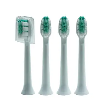 

4PC Replacement Toothbrush Heads with cover for Philips Sonicare ProResults HX6013/66 HX6930 HX9340 HX6950 HX6710 HX9140 HX6530