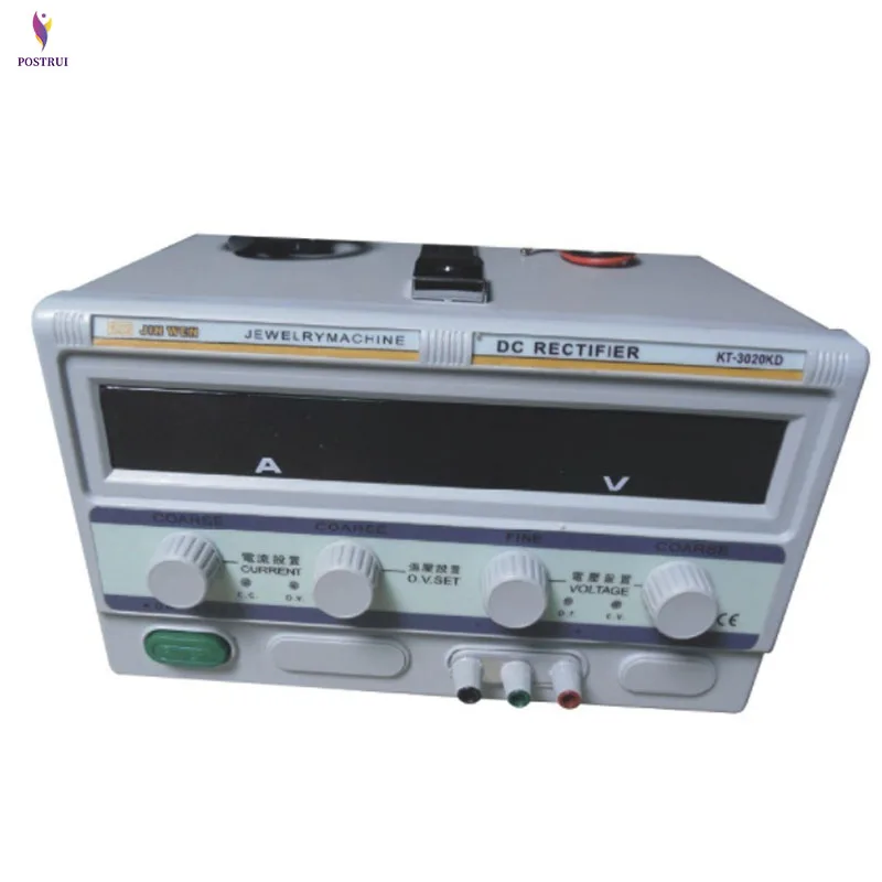 

desktop 20A digital display plating machine KT-3020KD digital electroplating machine jewelry plating equipment 220V