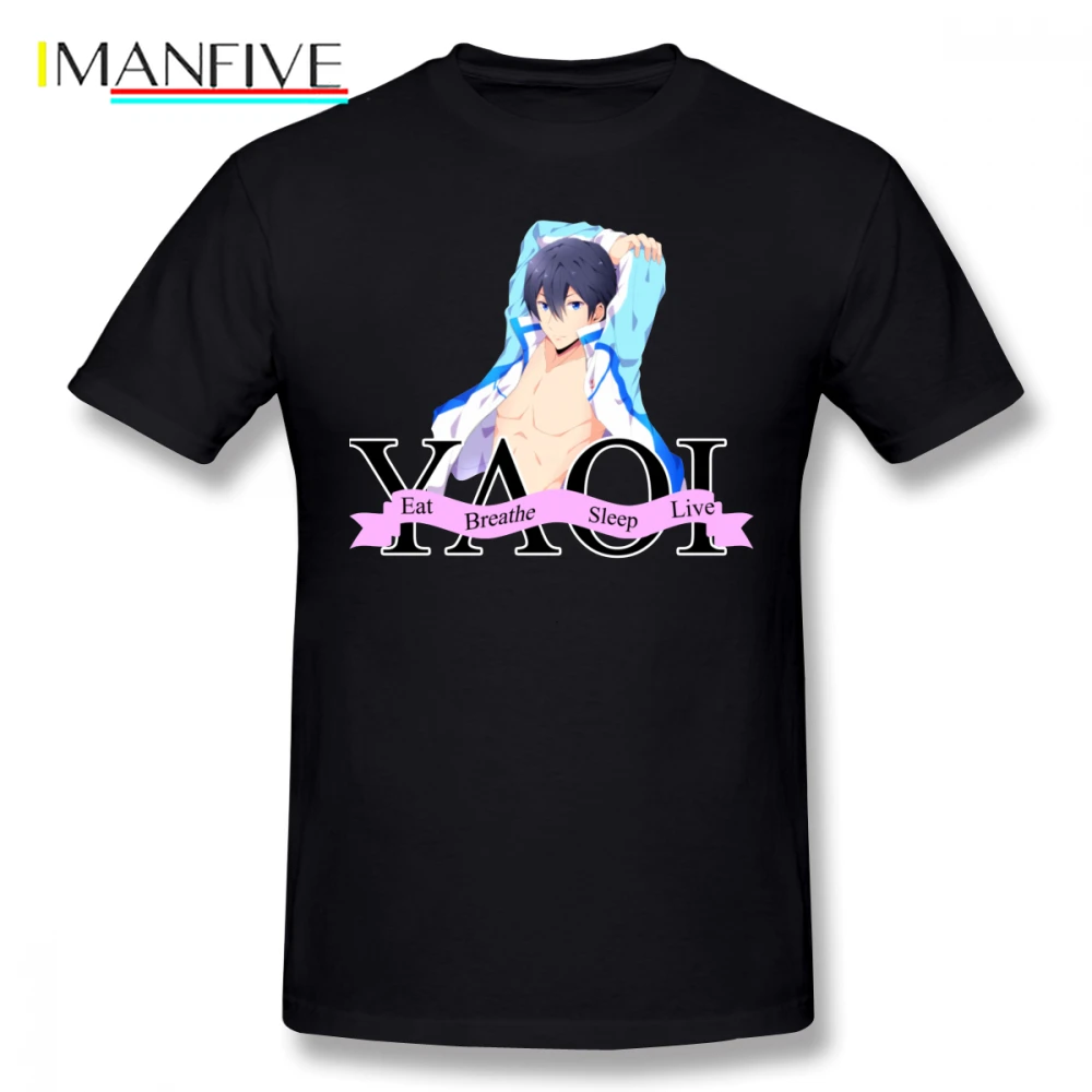 

Yaoi T Shirt Yaoi T-Shirt Man Printed Tee Shirt Funny Short-Sleeve Plus size 100 Cotton Casual Tshirt