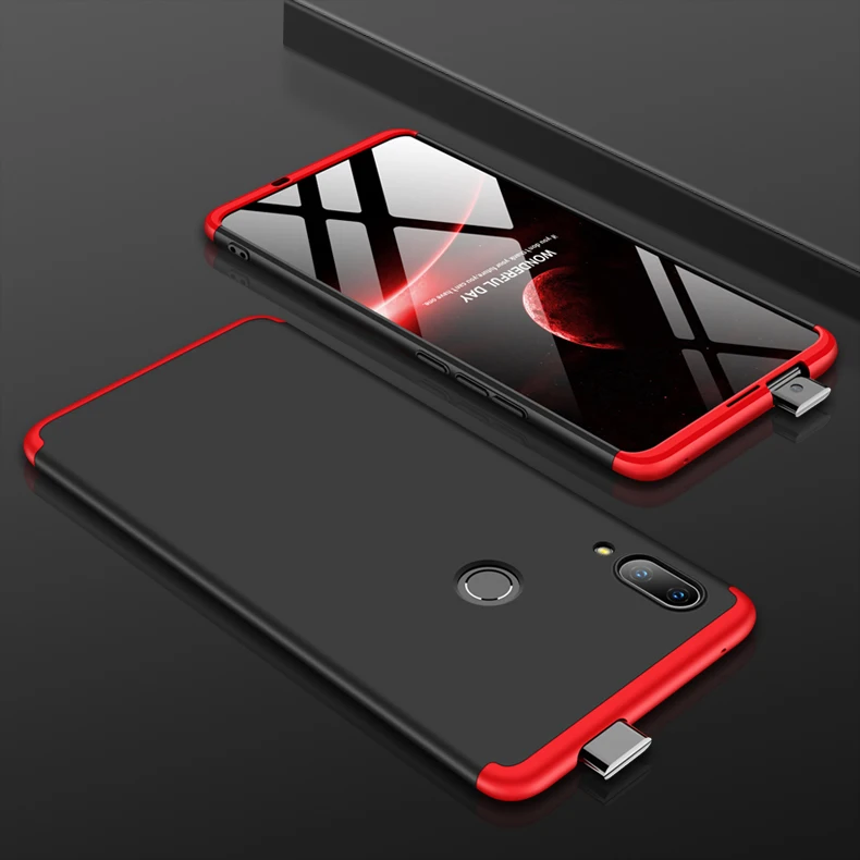 360 Degree Full Cover Case For Honor 9X Pro HLK-AL10 HLK-TL10 Huawei Premium STK-LX1 kryt tok etui carcasa husa | Мобильные телефоны