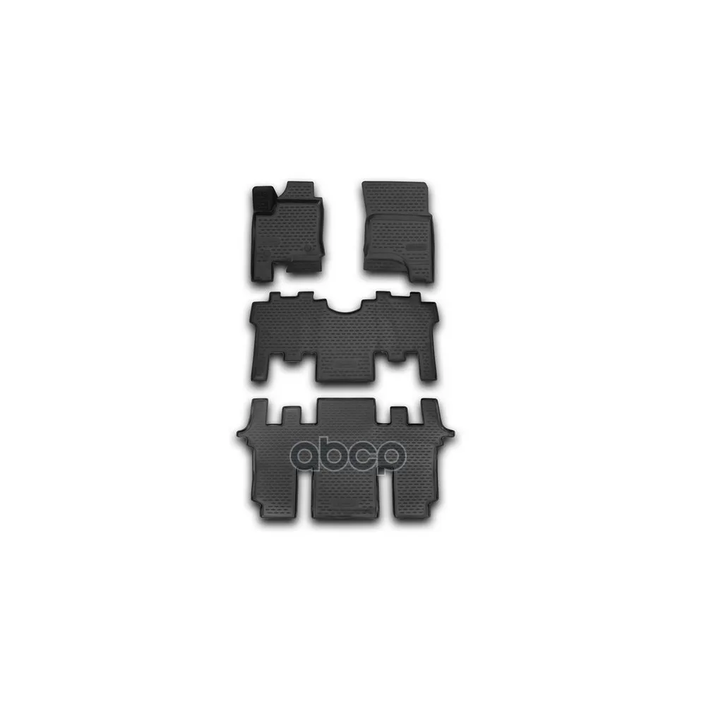 Коврики 3d В Салон Ssang Yong Stavic 2013-, 4 Шт.(Полиуретан) ELEMENT арт. NLC.3D.61.04.210k