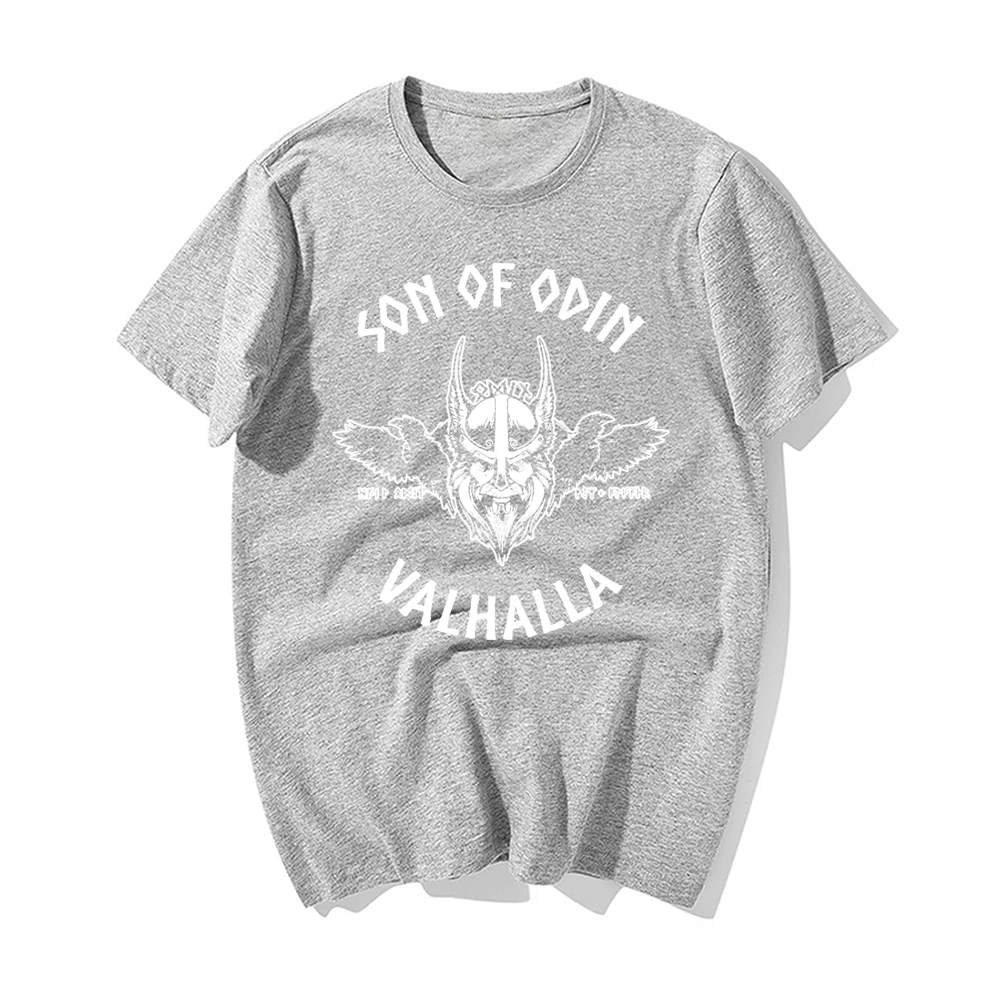 Забавная футболка Sons Of Odin с принтом валгаллы викингов Мужская модная