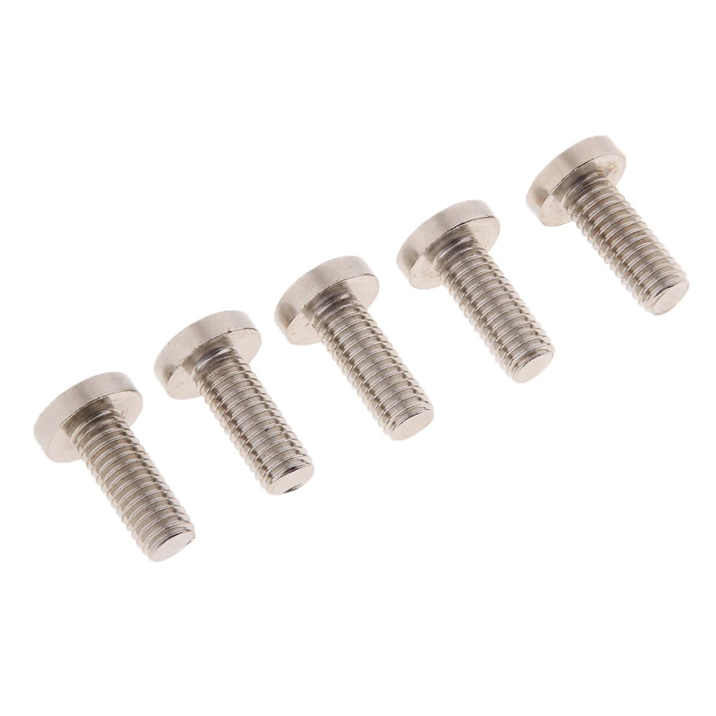 5 Pieces Motorcycle Rear Brake Disc Rotor Screws Bolts Kit For Harley 20mm