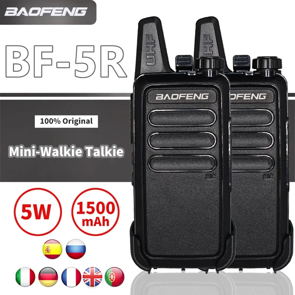 Портативная рация Baofeng BF-R5 UHF 400-470 МГц 2 шт. | Мобильные телефоны и аксессуары