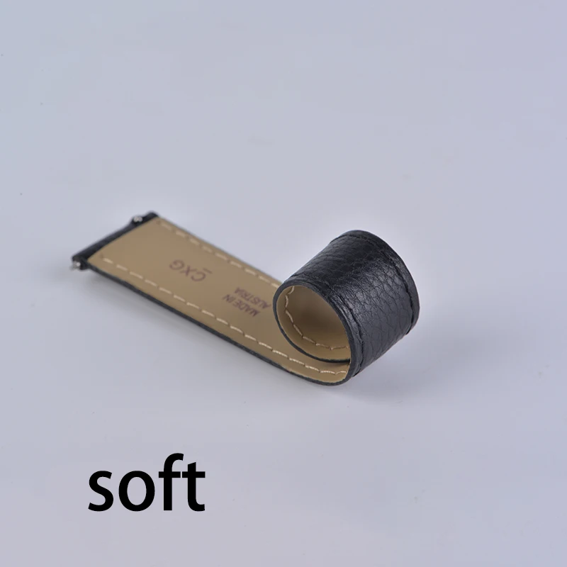 Watch strap Soft genuine leather High quality suitable for Cartier tank solo London Sandoz Watch strap Durable all steel buckle