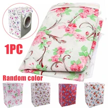1 шт. чехол для стиральной машины Водонепроницаемый ПВХ чехол для стиральной машины, с цветочным рисунком, Пыленепроницаемый Чехол 58*62*85 см
