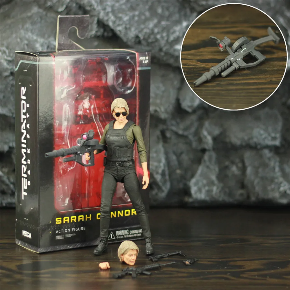 美品 NECA ネカ ターミネーター T-800 サラ コナー フィギュア Amazon.co.jp: ターミネーター ネカ 7インチアクション