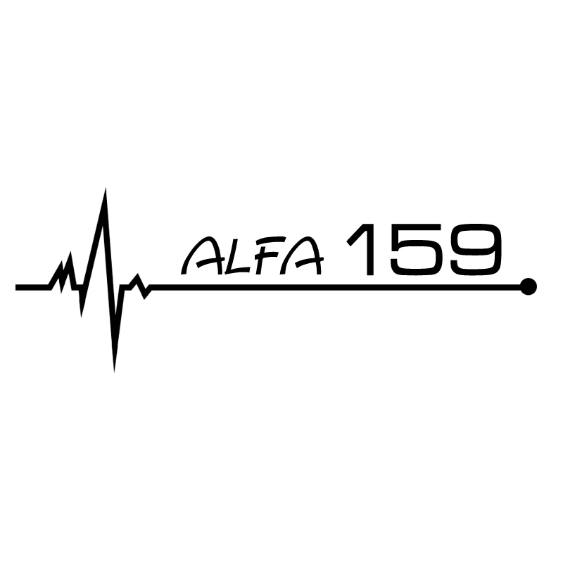 1 шт. автомобильный Стайлинг авто окна Спортивные Гонки Наклейка для alfa romeo 159 147 156 giulietta 147 159 mito автомобильные аксессуары - Цвет: WHITE