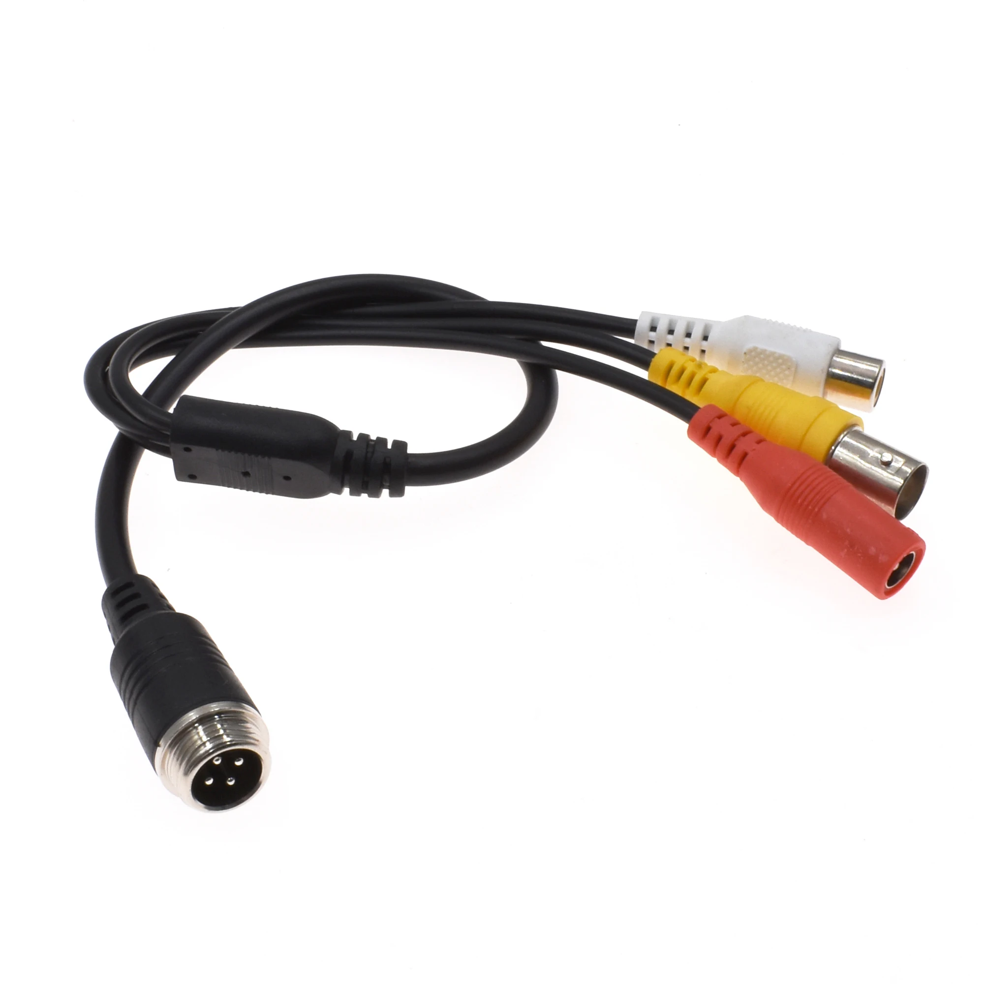 4 контактный разъем RCA мониторинга авиации голова проводка расширения конвертер aux кабель адаптер для CCTV Камера безопасности DVR микрофон