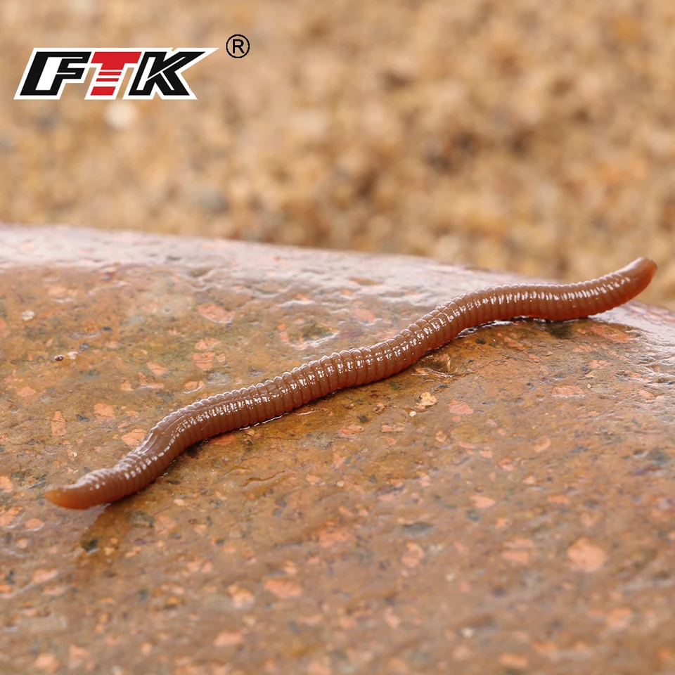 100 Esche Da Pesca In Plastica Morbida - Per Spigola, Trota E Pesce Gatto