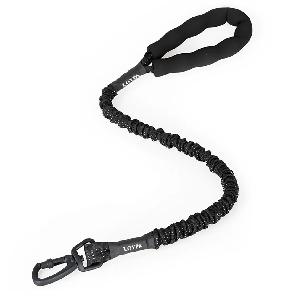 Black L 120-160cm Выдвижной собачий поводок, нейлоновая веревка, бегущий банджи, выдвижные собачьи поводки для питомцев, поводок для собак, ремень питбуля, Прямая поставка - Цвет: Black L 120-160cm