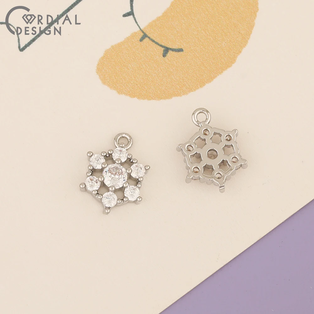 Cordial Design 50Pcs 10*14MM Earrings Making/Hand Made/DIY Pendant/Jewelry Accessories/Charms/Jewelry Findings & Components - cordial