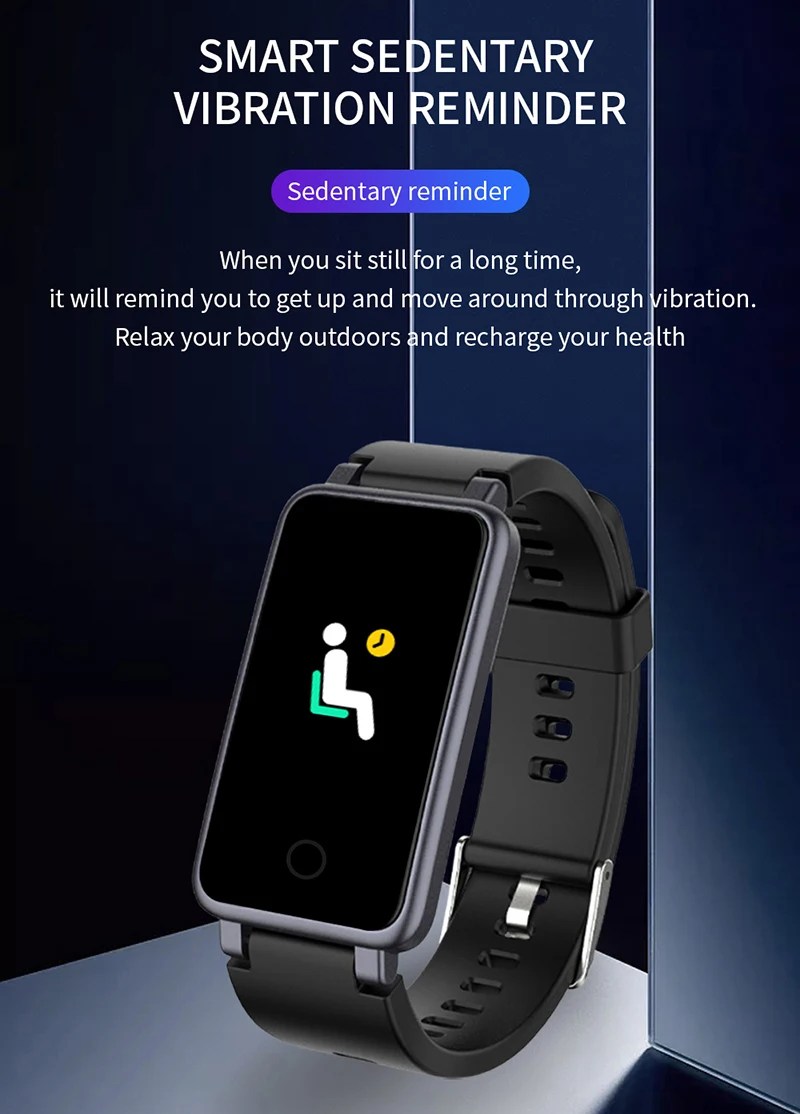 Smart Watch Men Women Smartwatch Heart Rate Blood Pressure Monitor Fitness Tracker Watch Smart Bracelet For Android And IOS