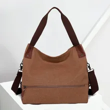 Женская сумка новая стильная модная Холщовая Сумка Ретро универсальная сумка на плечо простая повседневная женская сумка поколение жира