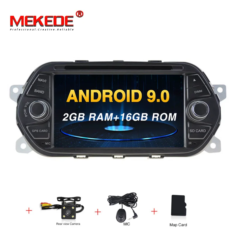 Android 9,0 4+ 64G Автомобильная dvd-навигационная система плеер для Fiat Tipo EGEA- 8 Восьмиядерный wifi BT Радио стерео Поддержка DVR dab - Цвет: 16G add camera