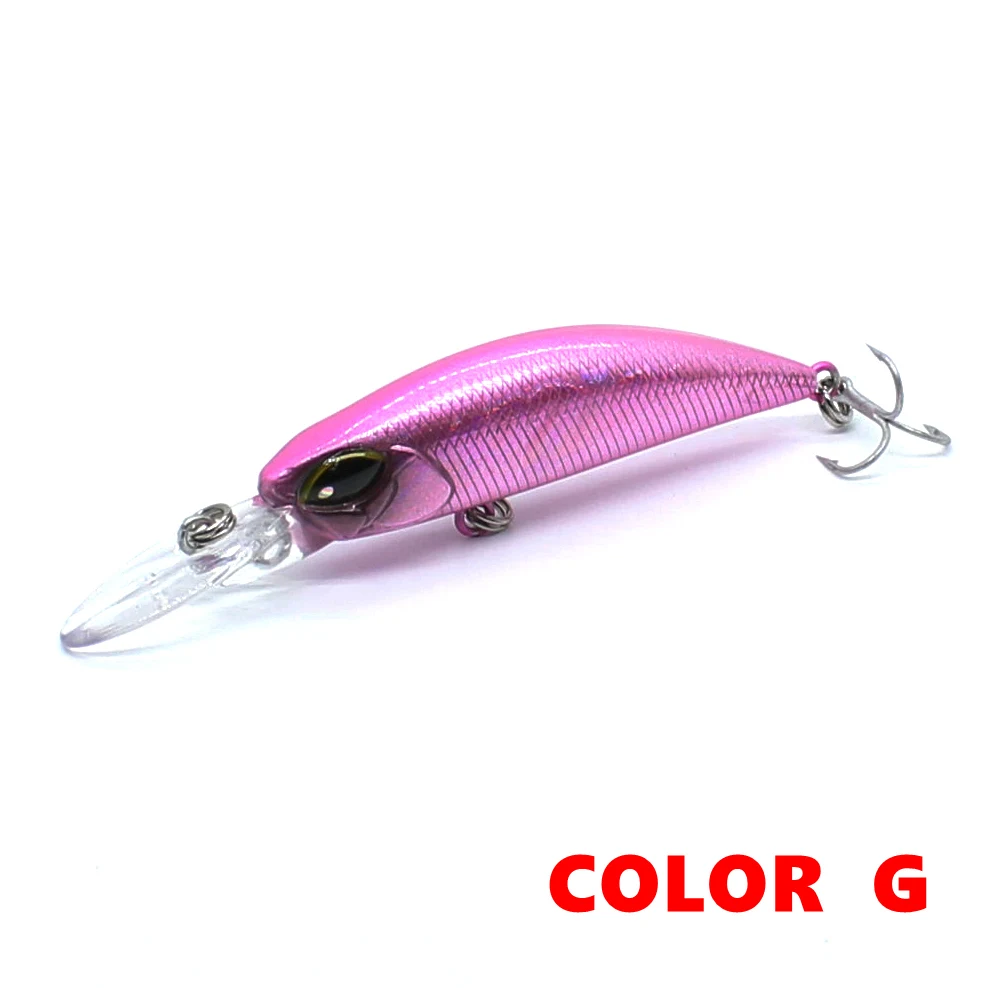 AOCLU-Sinking-Slad Minnow-Köder, harter Köder, Deep Diver, Kurbel bait, Langguss, Bass, Forelle, Hecht, Inshore-Angeln, 70mm, 3,8g – Detail 11